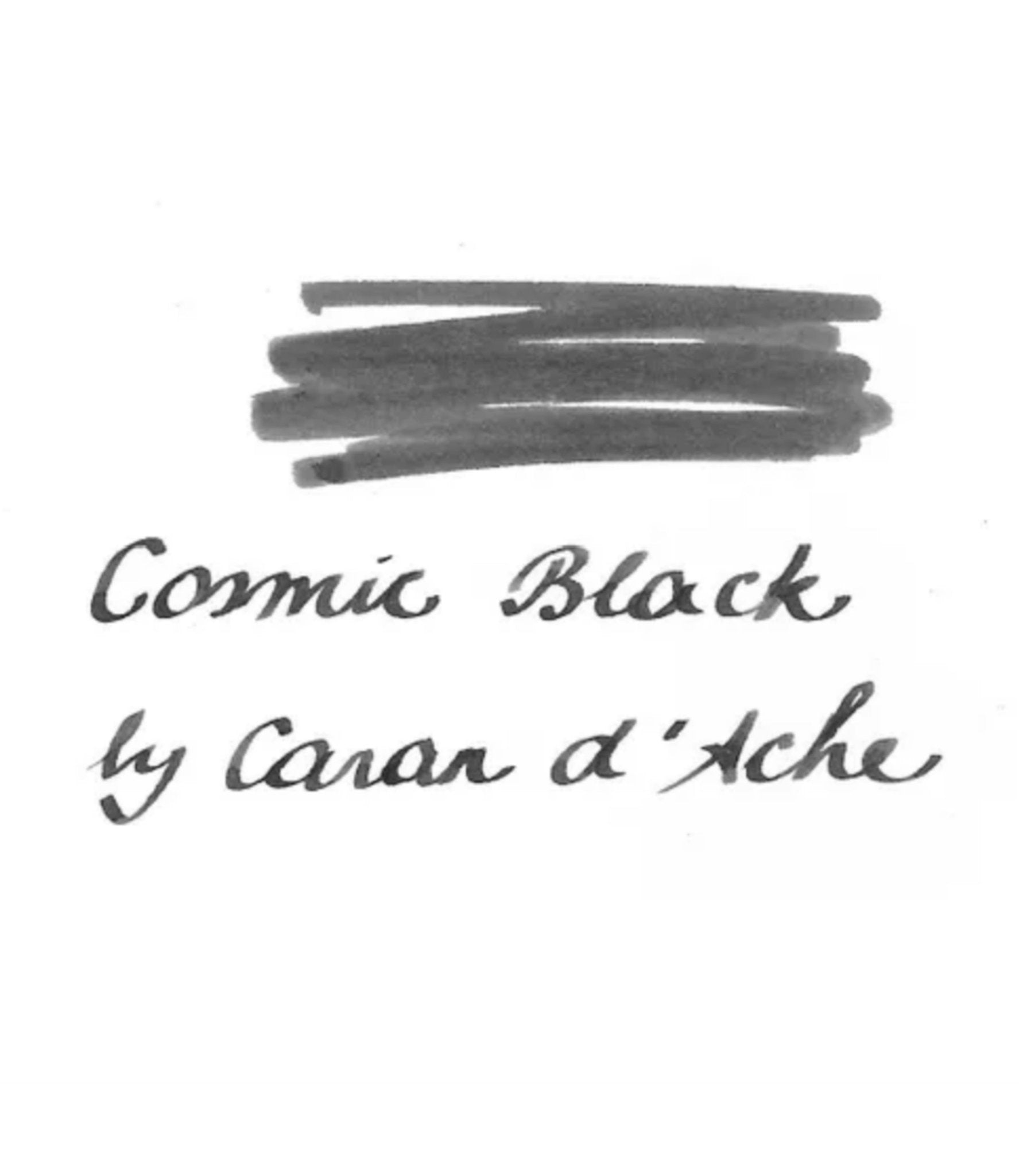 CARAN D'ACHE CHROMATICS INK BOTTLE - Cosmic Black - 50ML