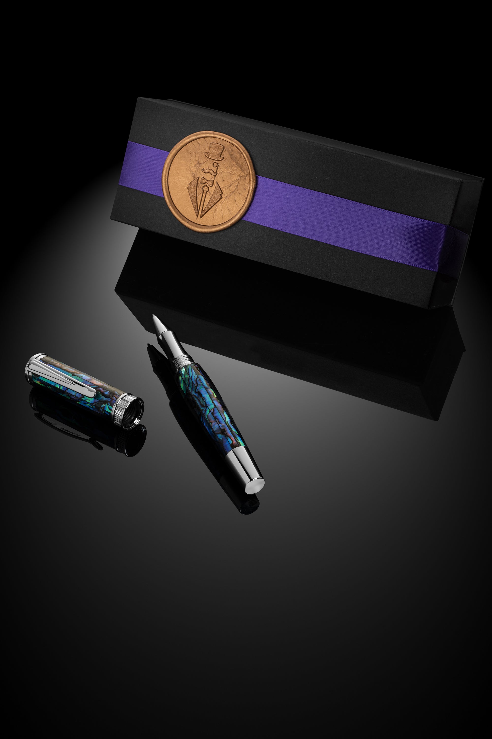 Negotiator Rollerball Pen Blue