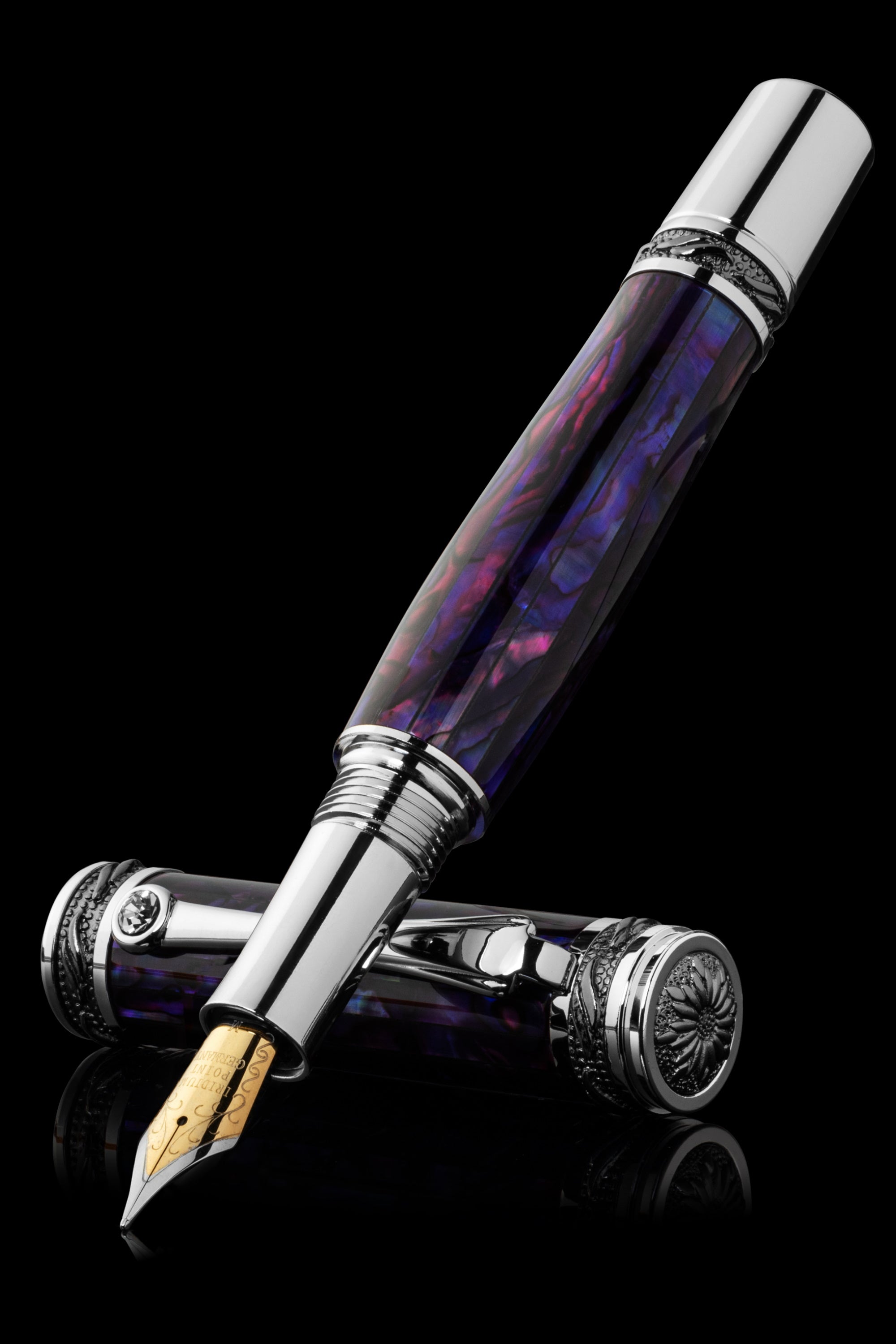 Montblanc purple outlet pen