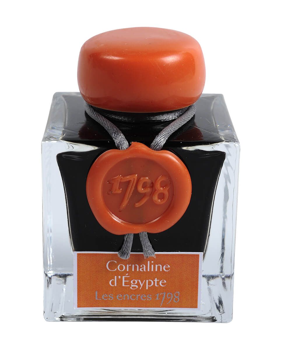 J. Herbin 1798 Fountain Pen Ink - Cornaline d'Egypte - 50 ml. Bottle