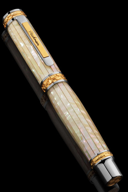 Speaker Gift | Pitchman Closer LUXE White Mother of Pearl Rollerball Pen