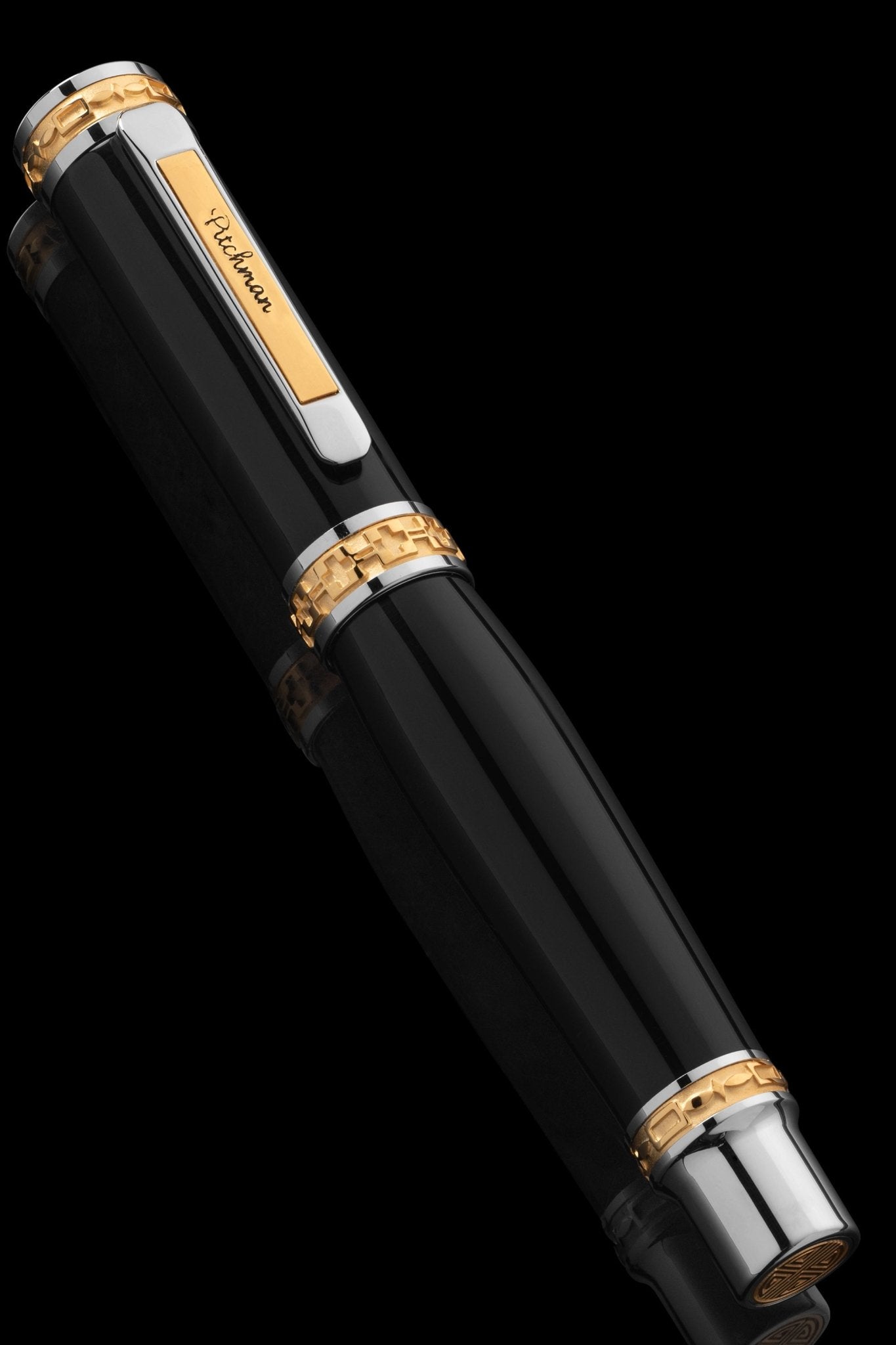 Men’s Pen | Pitchman Closer Black Rollerball Pen