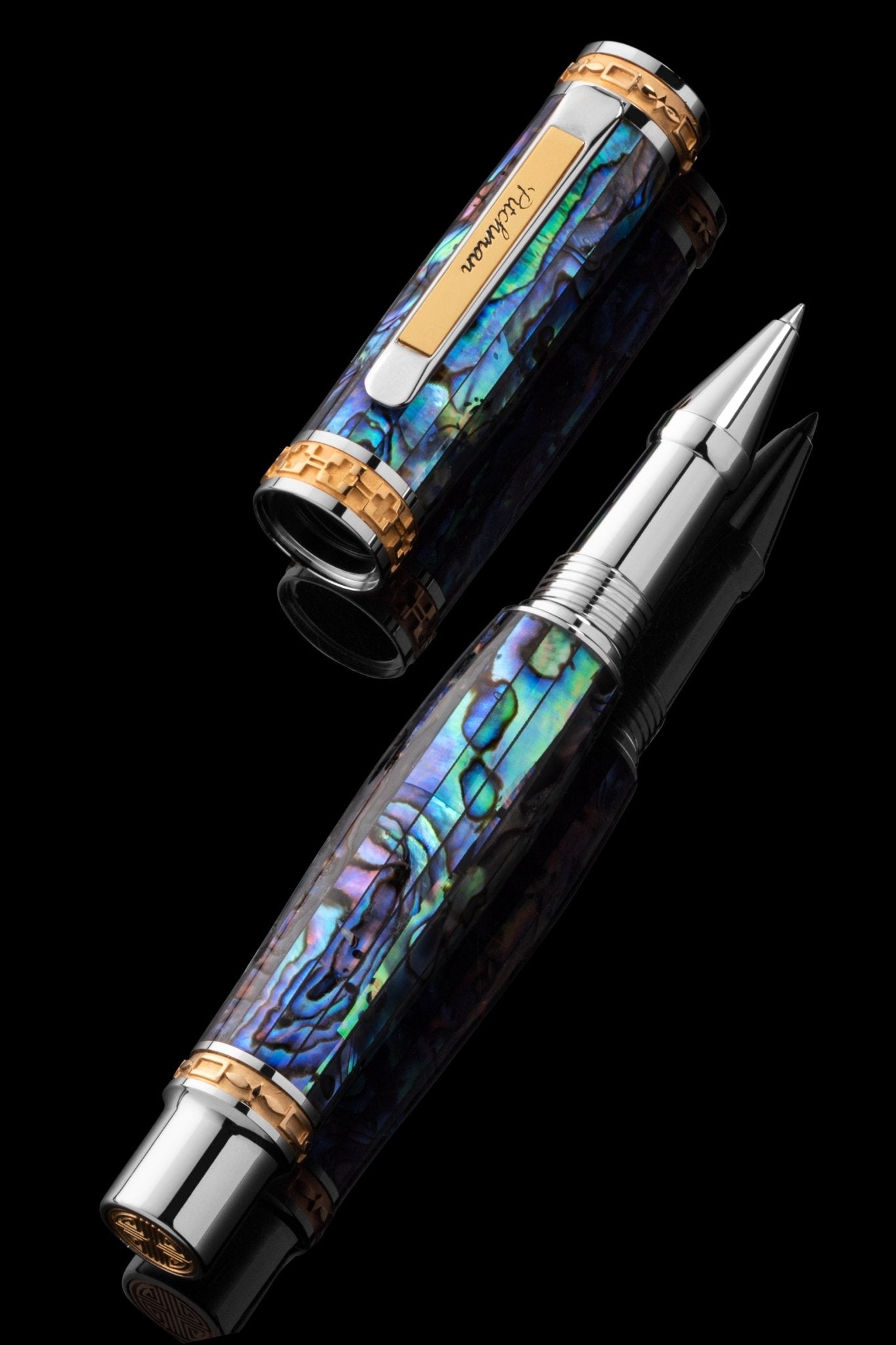 Pitchman Closer™ Blue Rollerball Pen - High End Signature Pen - Expensive Pen