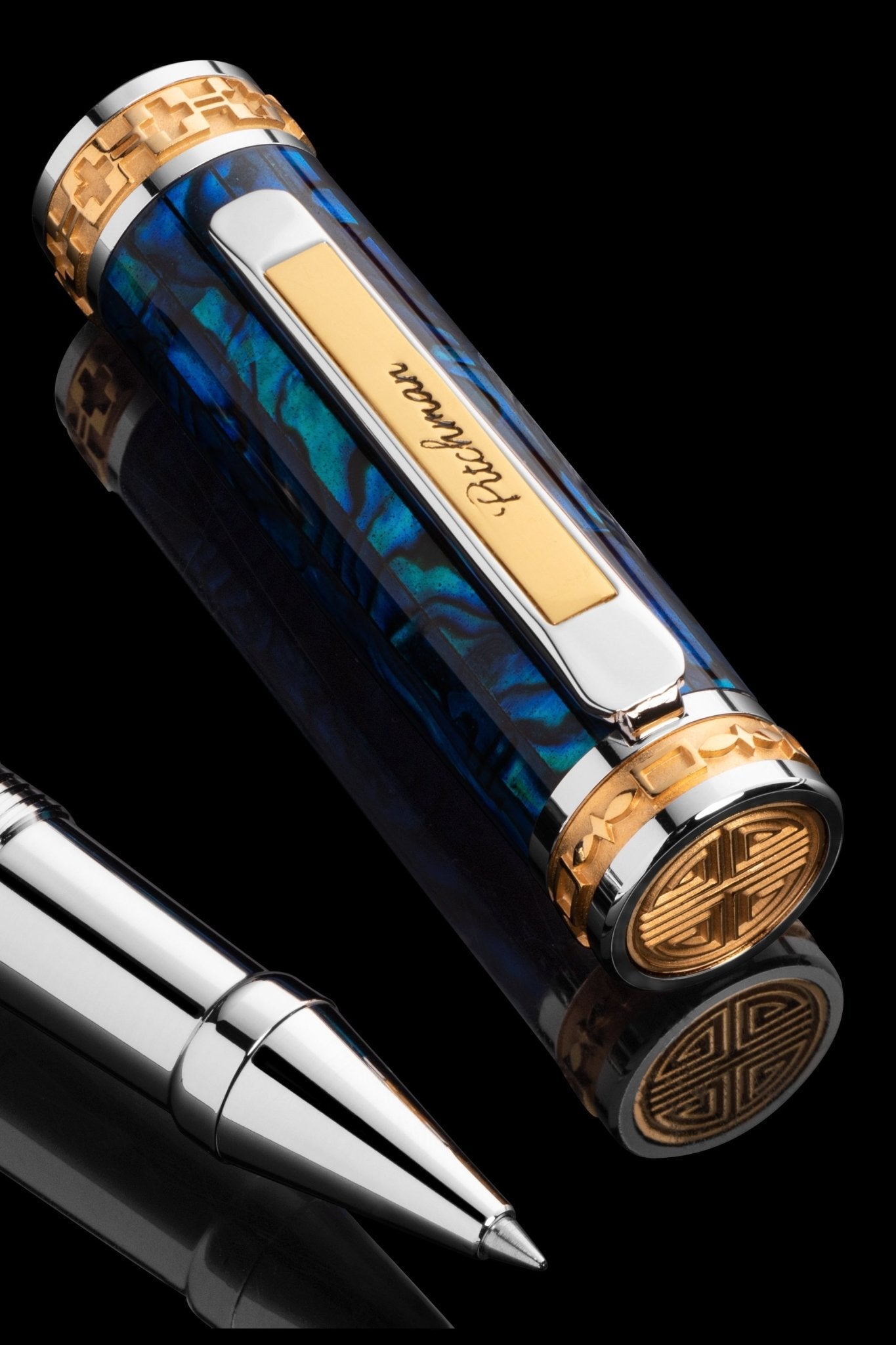 Men’s Pen - Pitchman Closer Sapphire Rollerball Pen