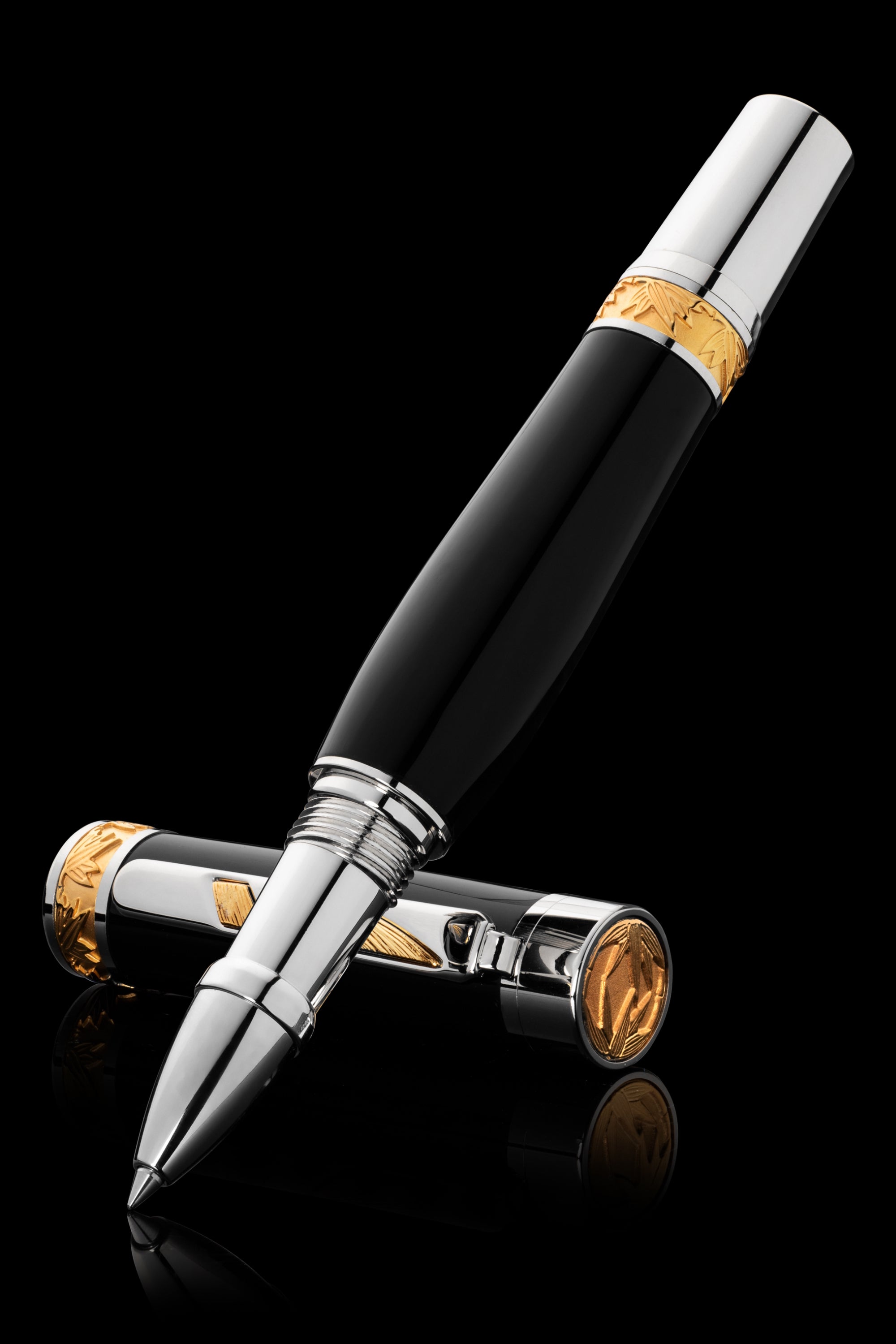 Executive Pen | Pitchman Rainmaker Black Rollerball Pen