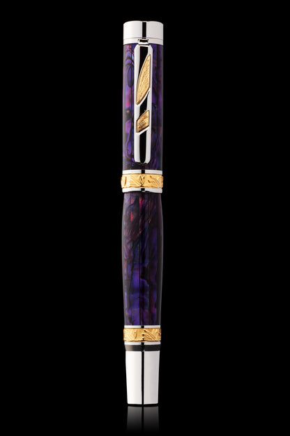 Fancy Pen | Pitchman Rainmaker Rollerball Pen | Expensive Pen