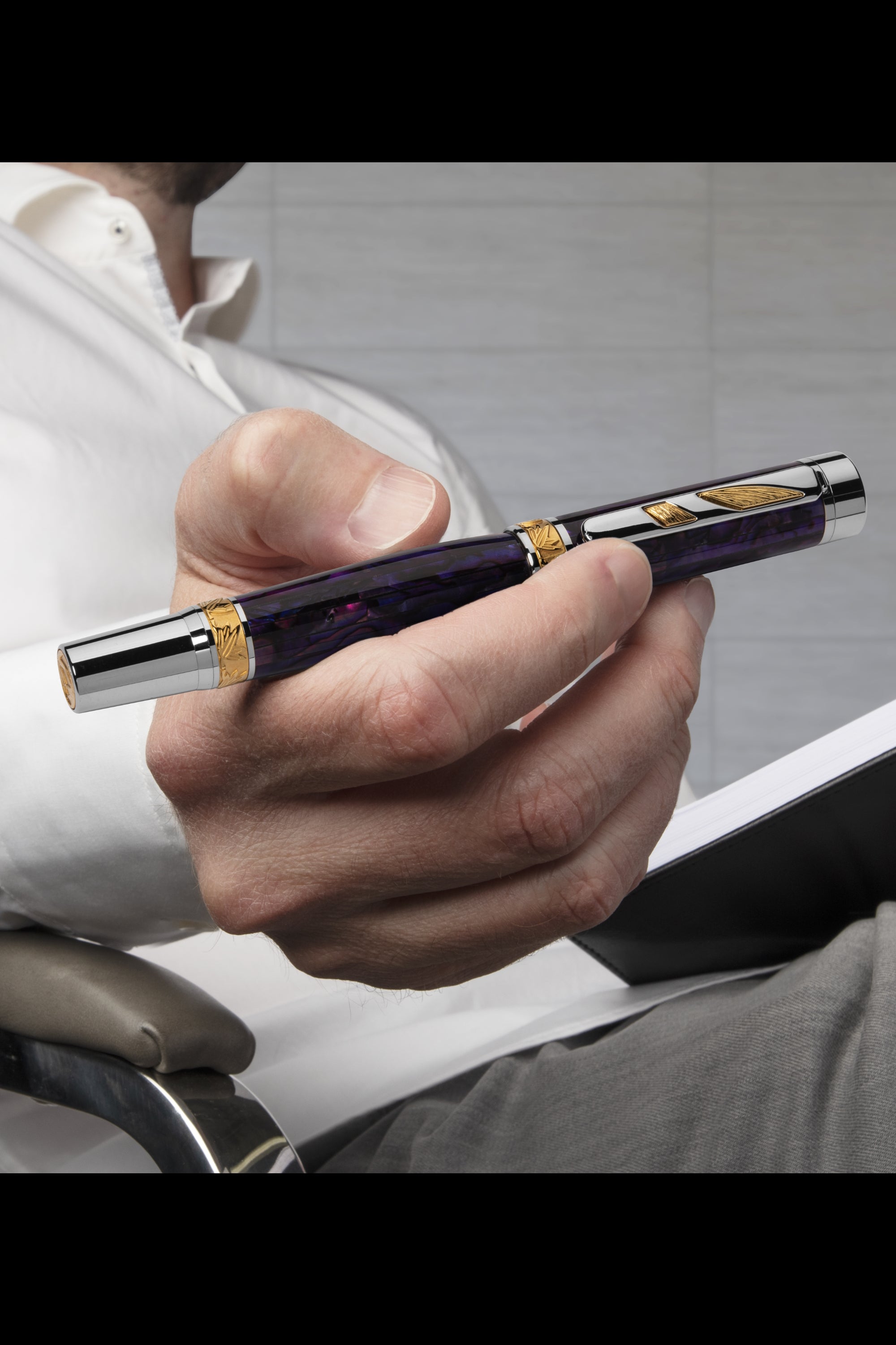 Executive Pen for Men | Pitchman Rainmaker Rollerball Pen