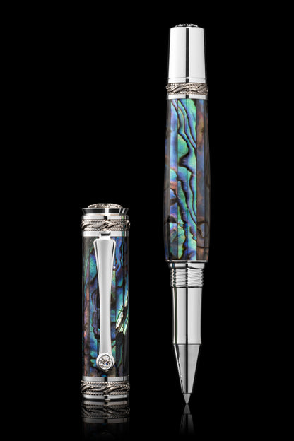 Tycoon Lustrous Blue Rollerball Pen