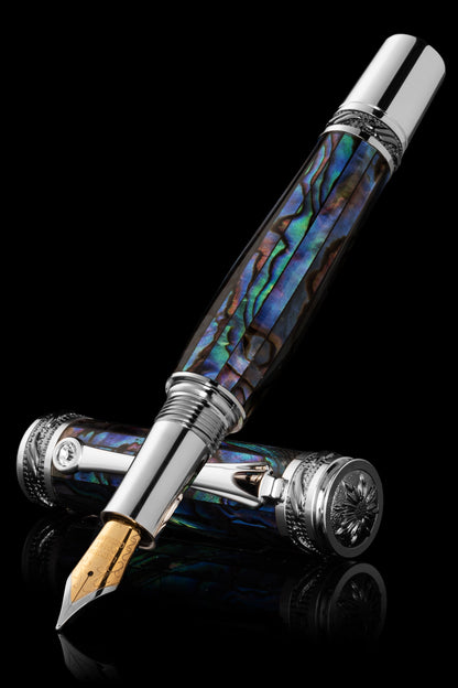Tycoon Lustrous Fountain Pen Blue
