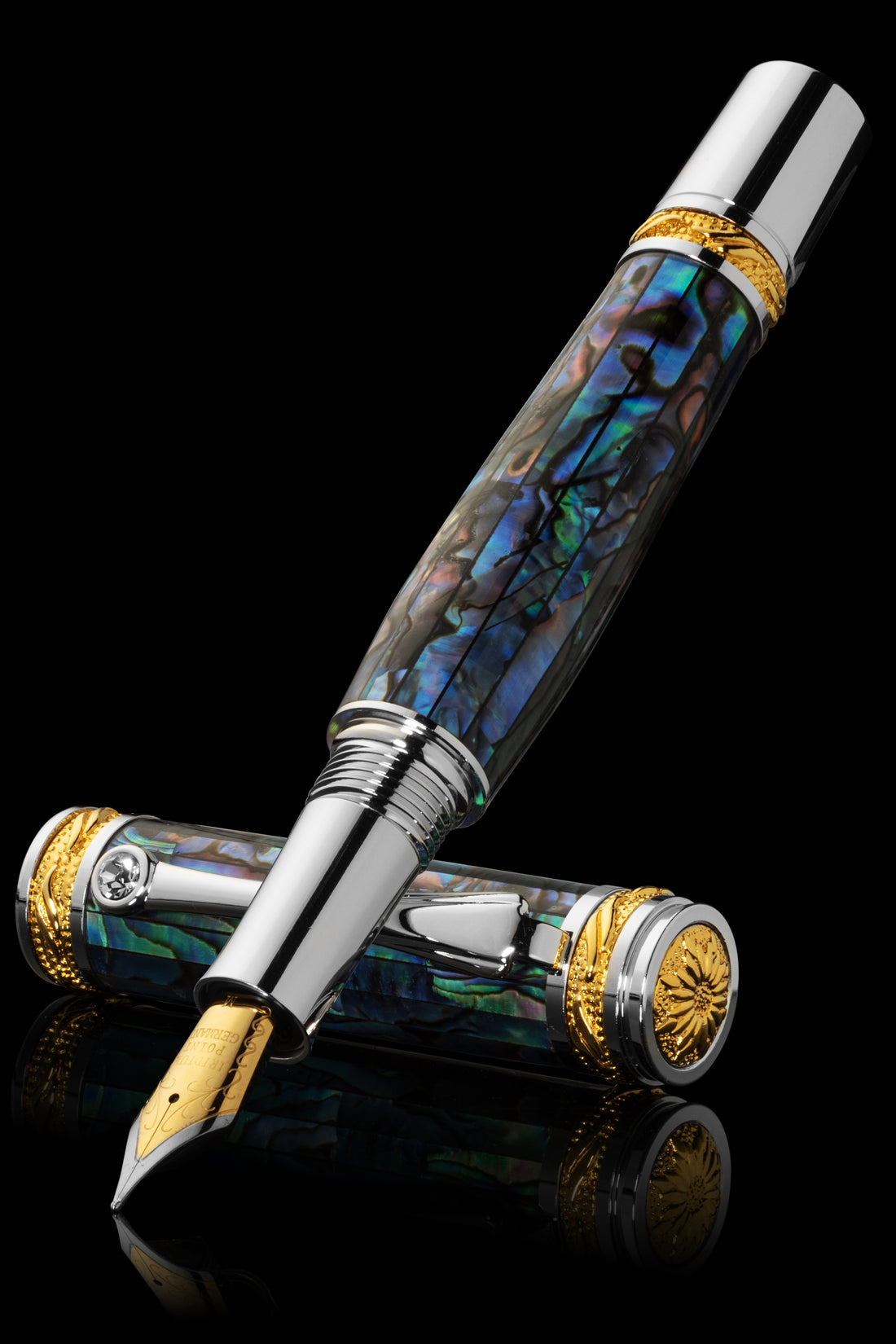 Fancy Pen | Pitchman Tycoon Signature Blue Fountain Pen