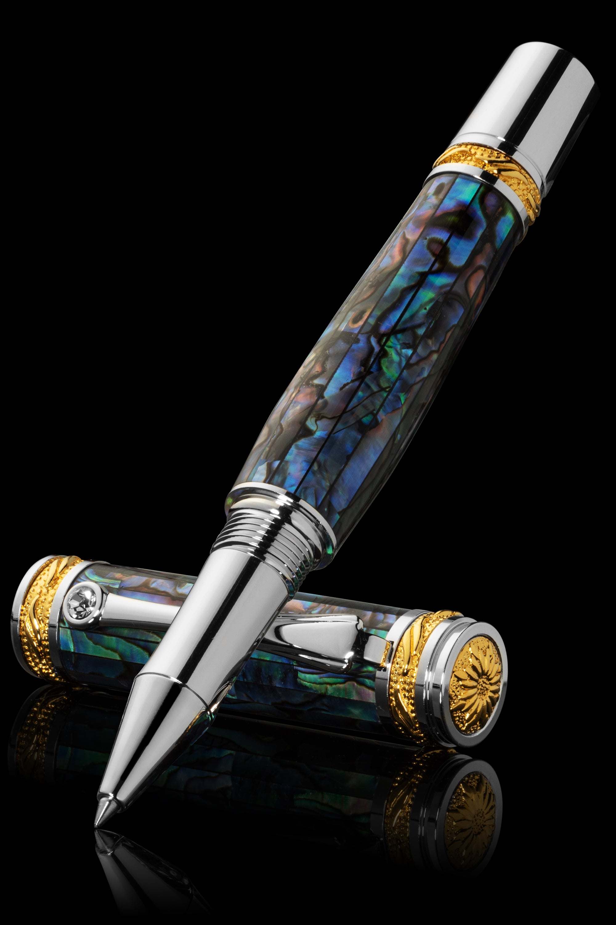 Pitchman Tycoon Signature Blue Rollerball Pen - Signature Pen for Men