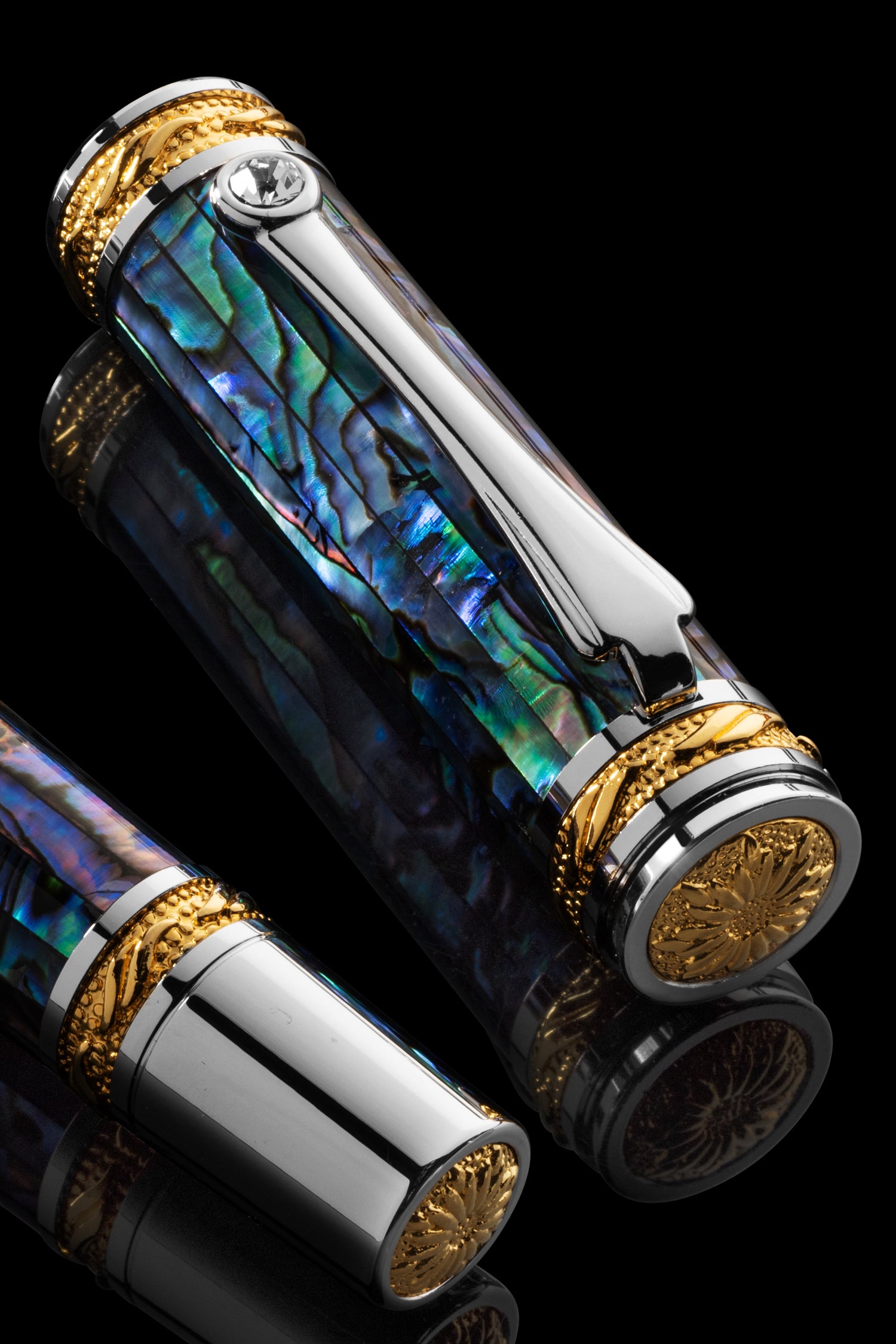 Luxury Executive Pen | Pitchman Tycoon Blue Fountain Pen