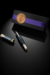 Pitchman Tycoon Blue Rollerball Pen - A luxury pen for men