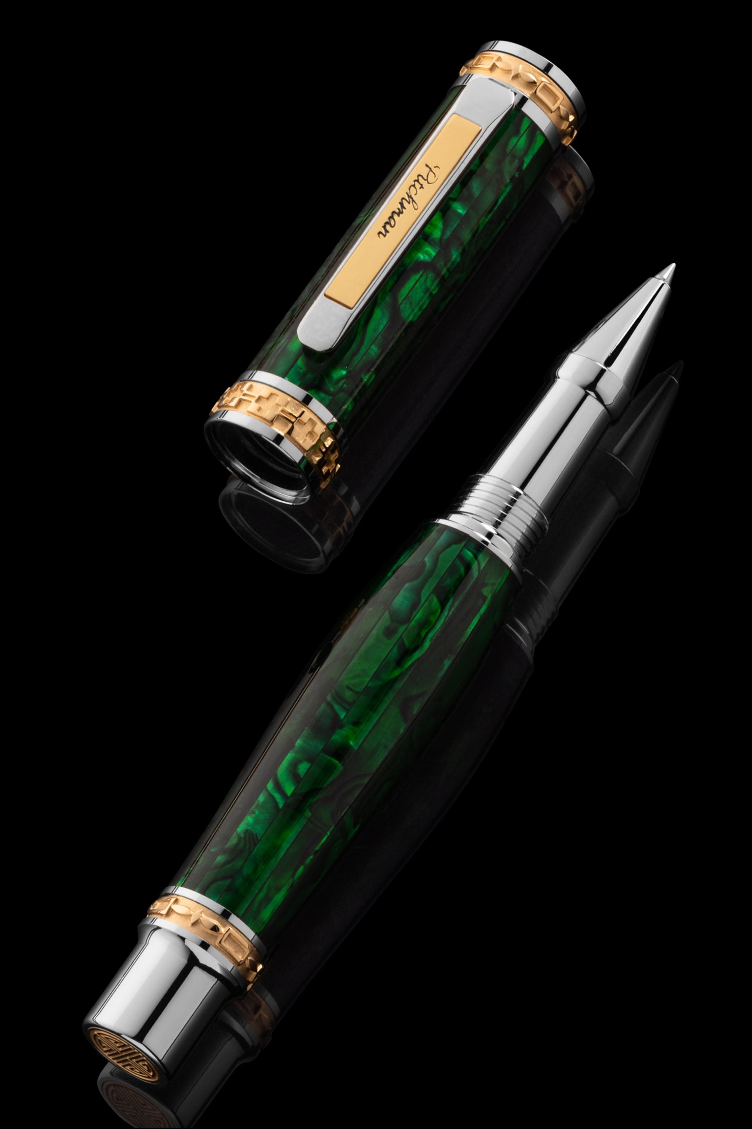 Pitchman Closer™ Emerald Rollerball Pen - Fancy Pen For Men