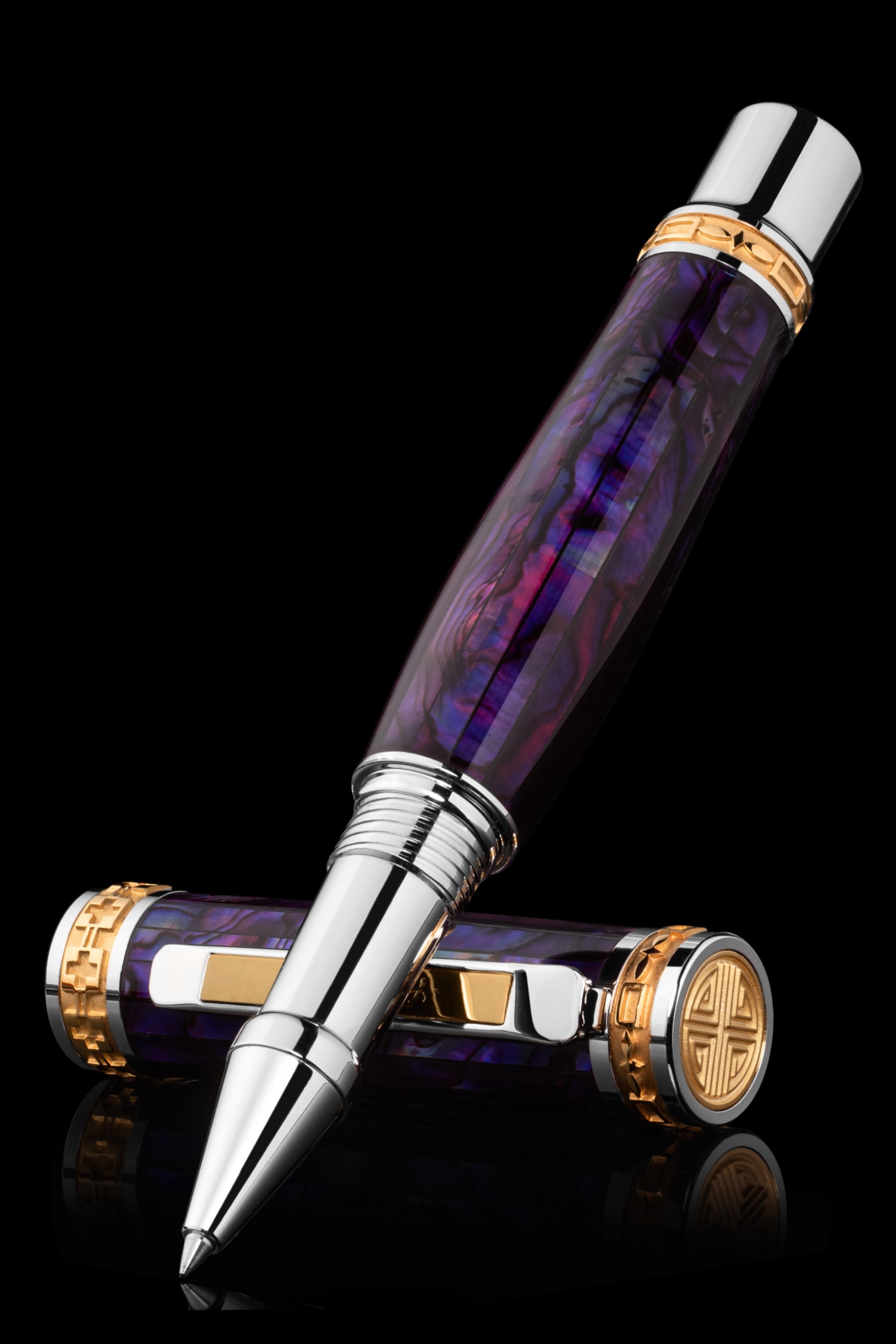 Pitchman Closer Purple Rollerball Pen - Men&