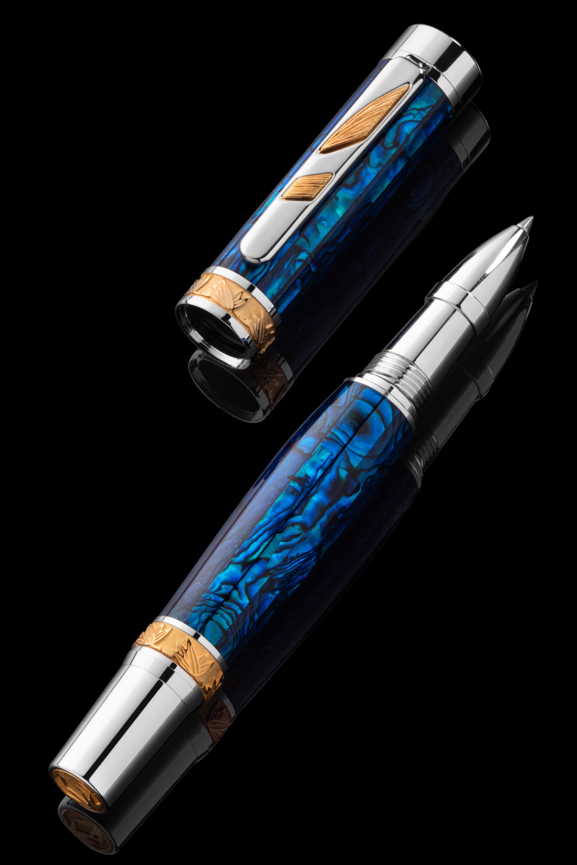 Men's Pen | Pitchman Rainmaker Sapphire Rollerball Pen