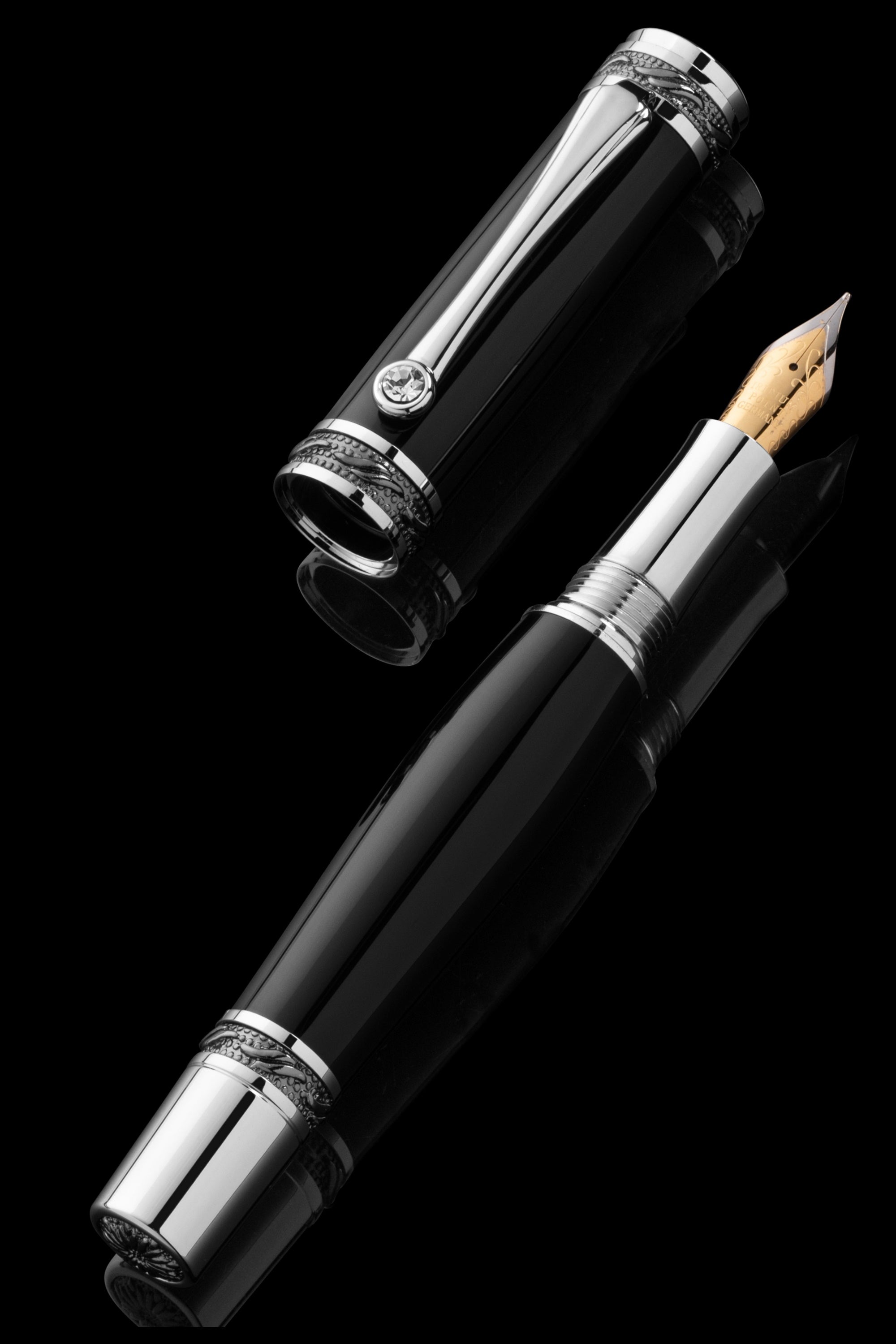 Pitchman Tycoon Fountain Pen - Luxury Pen - Beautiful Fountain Pen
