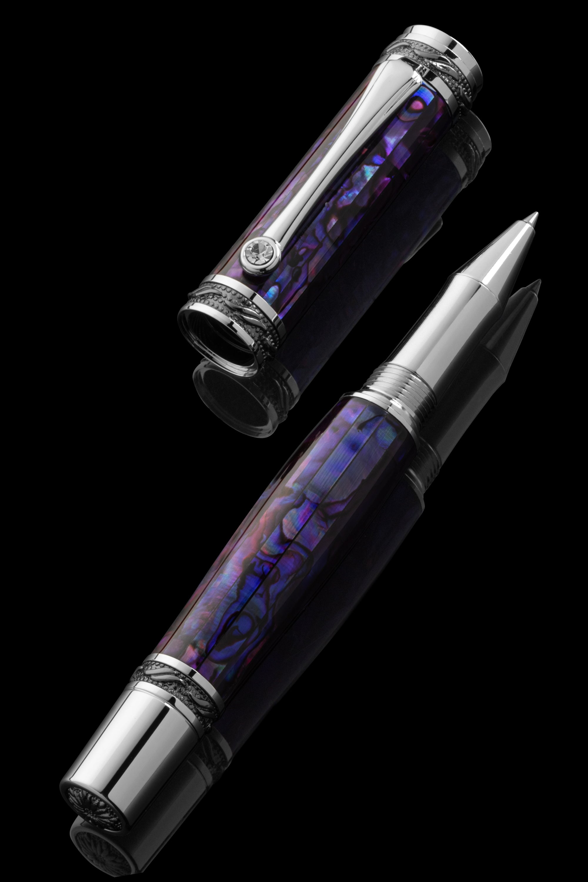 Pitchman Tycoon™ Lustrous Rollerball Pen - Signature Pen