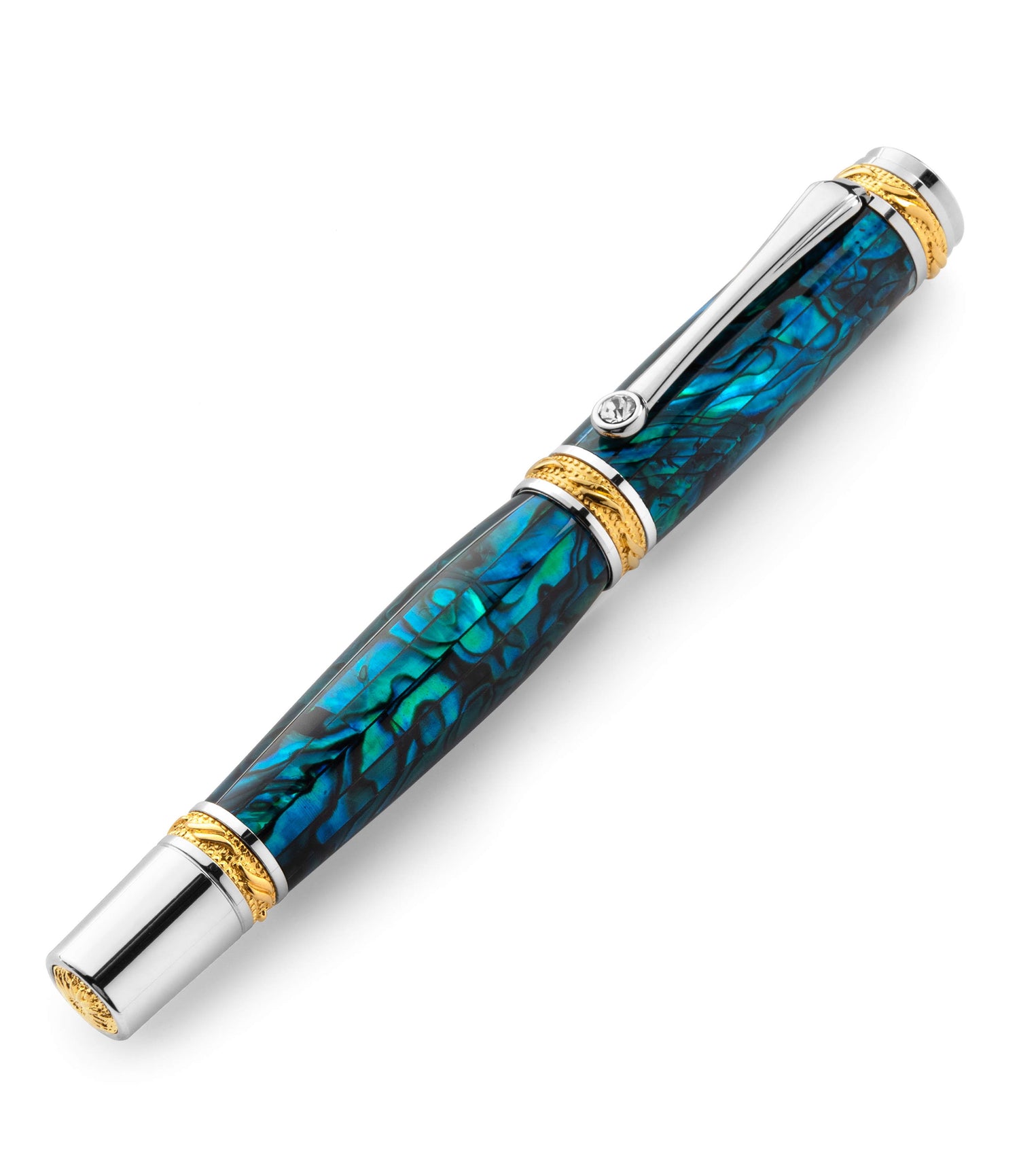 Pitchman Closer Teal Rollerball Pen - Pens For Men - Nice Pen