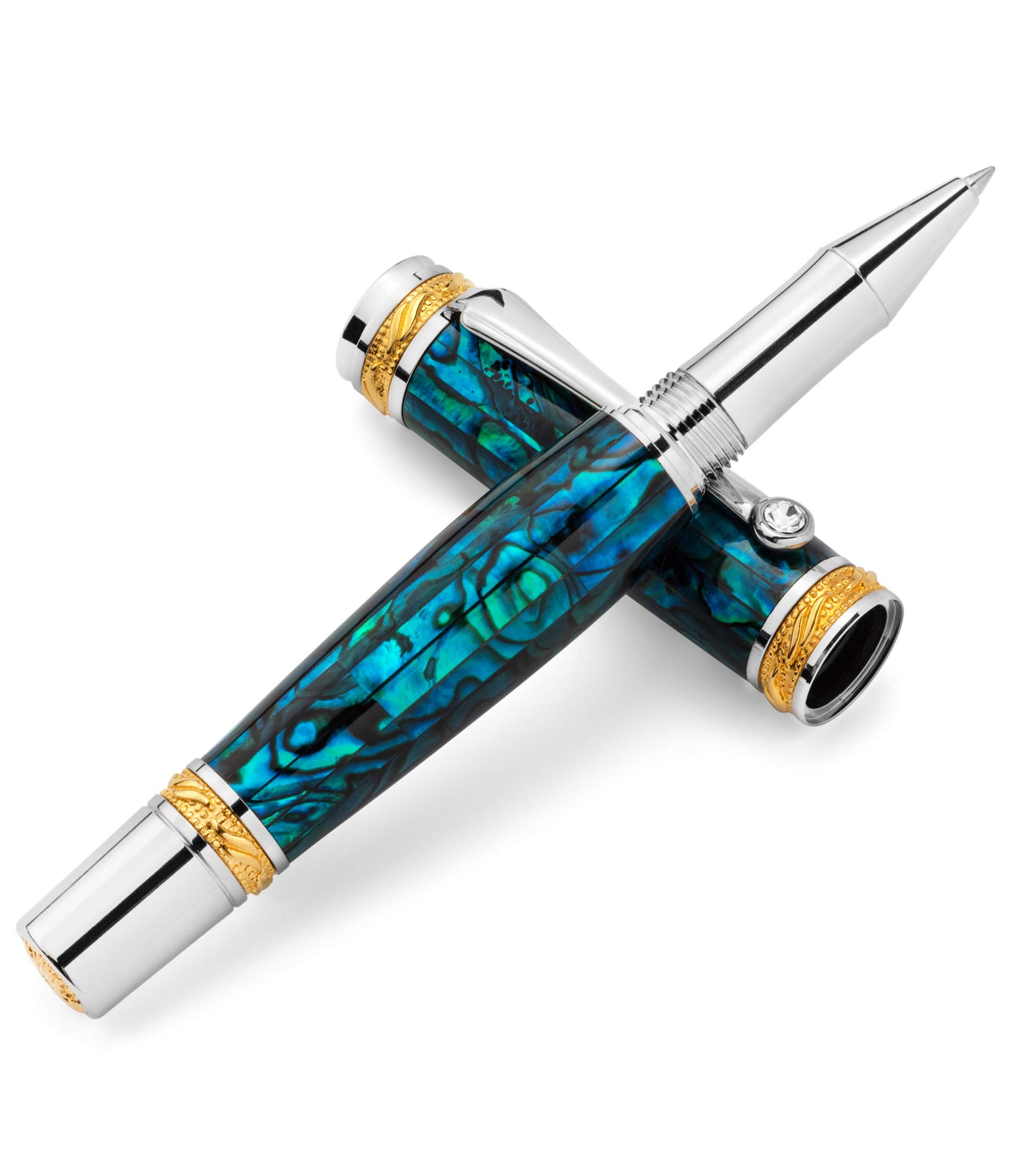 Pitchman Closer Teal Rollerball Pen - Pens For Men - Nice Pen